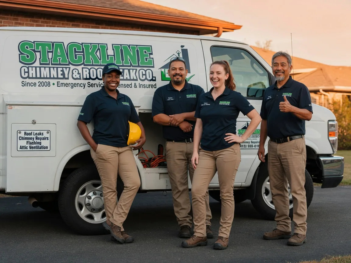 Chimney flashing repair company in Warrenville, IL